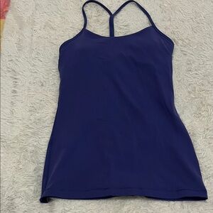 Lululemon Power Y Tank bluish purple